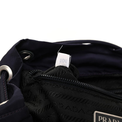 Prada Nylon Vela Small Backpack Prugna 9 of 10
