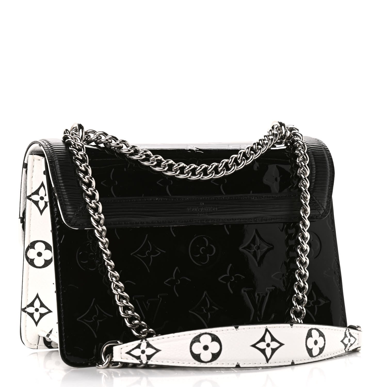 Louis Vuitton Vernis Epi Monogram Wynwood Black White 3 of 9