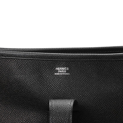 Hermes Epsom Evelyne III GM Black 5 of 7