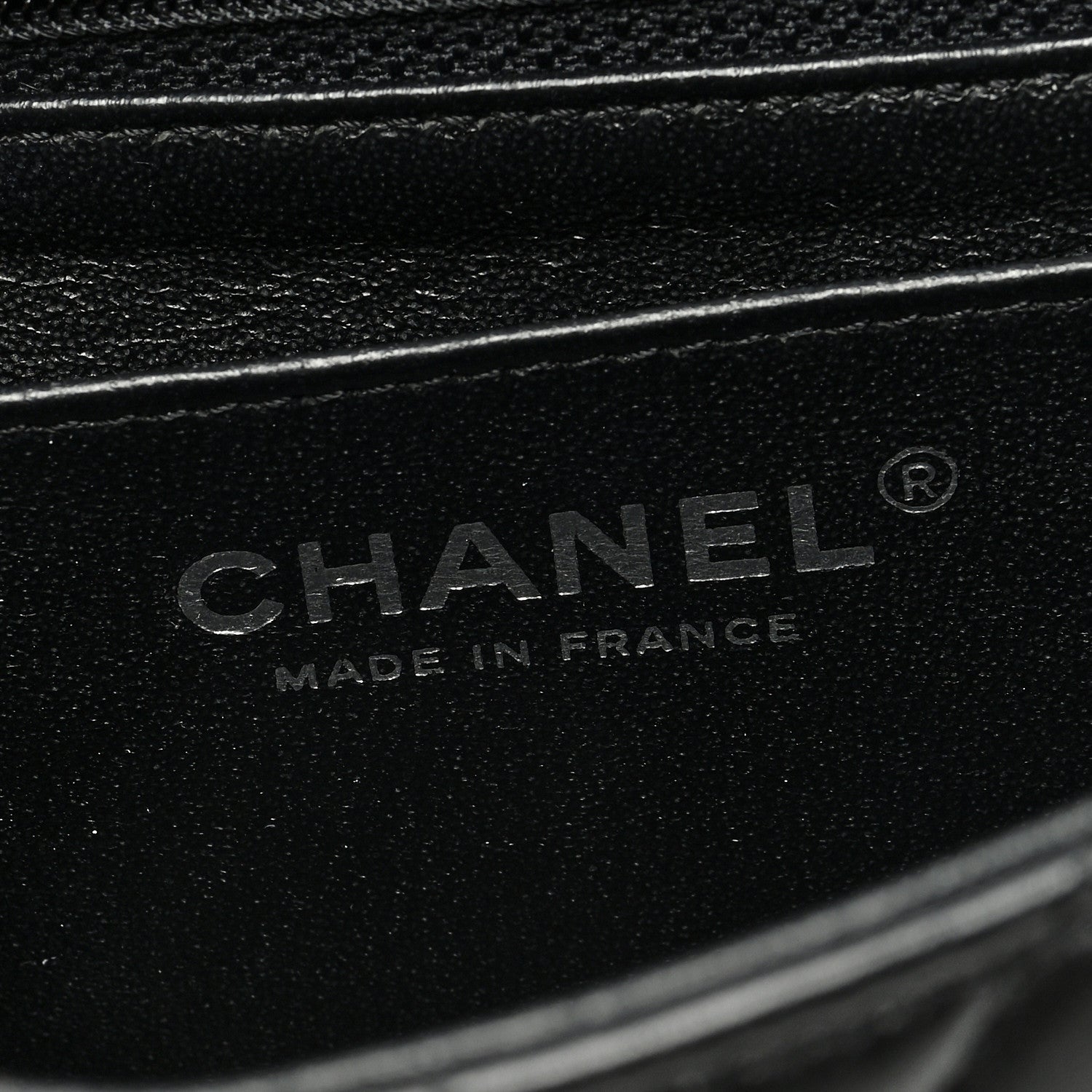 Chanel Lambskin Quilted Mini Square Flap Black 6 of 12