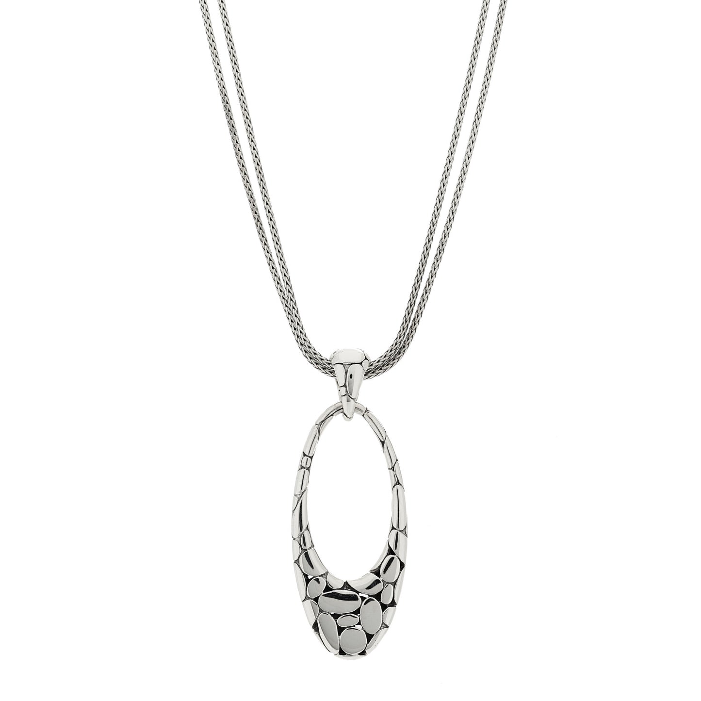 Sterling Silver Kali Pendant Necklace