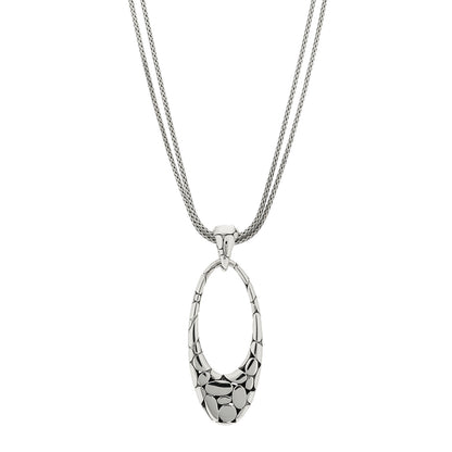 John Hardy Sterling Silver Kali Pendant Necklace 1 of 5