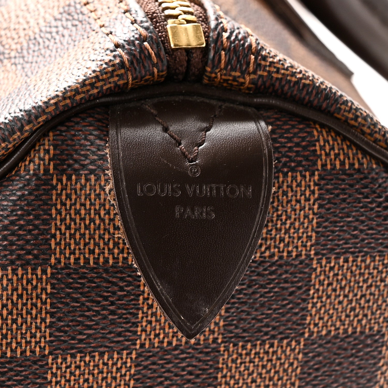 Louis Vuitton Damier Ebene Speedy 35 6 of 9