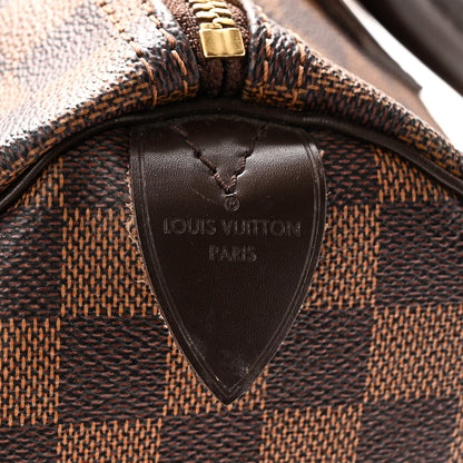 Louis Vuitton Damier Ebene Speedy 35 6 of 9