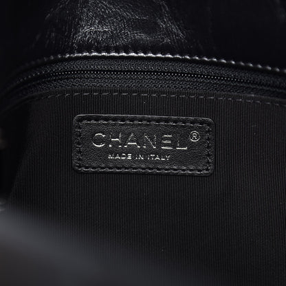 Chanel Crackled Aged Calfskin Big Bang Flap Black 6 of 8