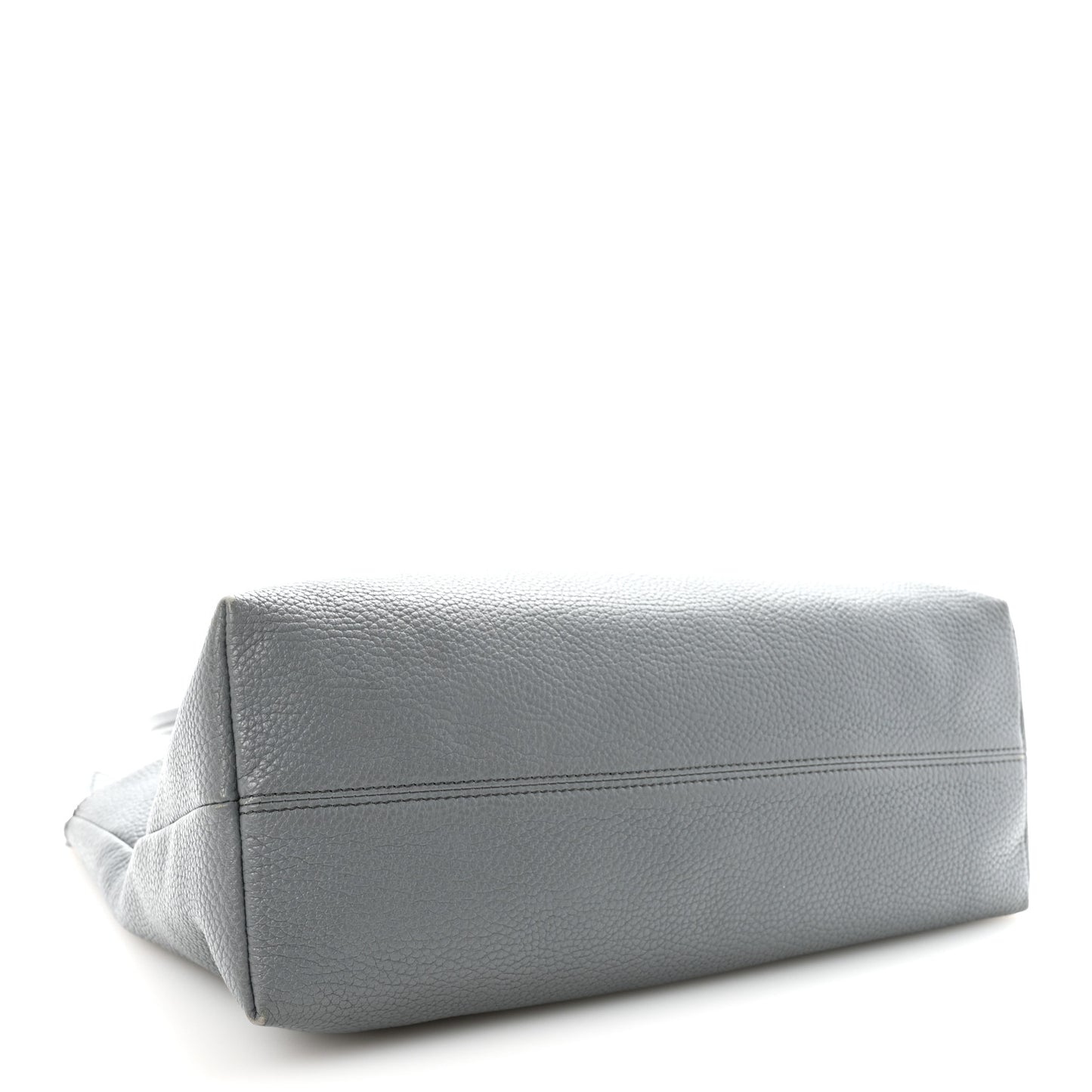 London Grainy Calfskin Medium Baynard Tote Storm Grey
