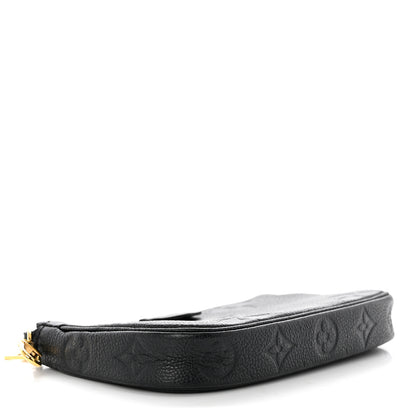 Louis Vuitton Empreinte Monogram Giant Multi Pochette Accessories Mini Pochette Black 4 of 7