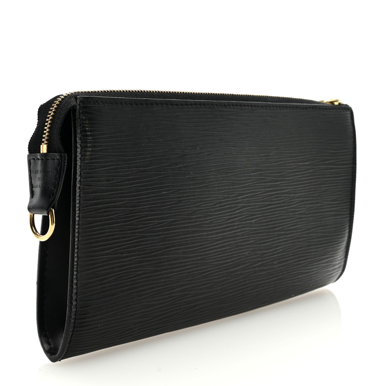 Louis Vuitton Epi Pochette Accessories 24 Black 3 of 6