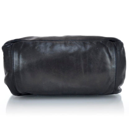 Chanel Lambskin Disc Flap Bag Black 5 of 10