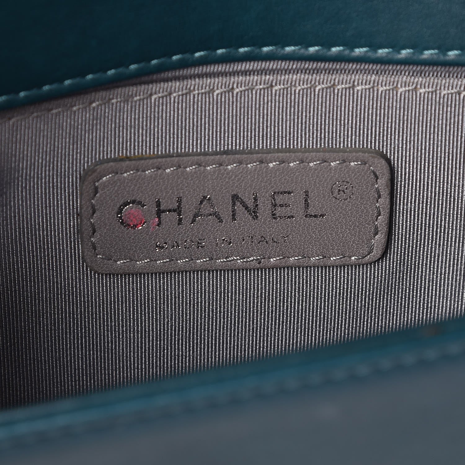 Chanel Velvet Quilted Small Boy Flap Turquoise 6 of 8