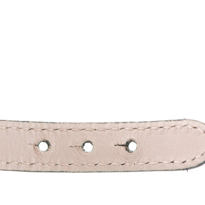 Bulgari Metallic Calfskin Serpenti Forever Bracelet L Silver 6 of 7