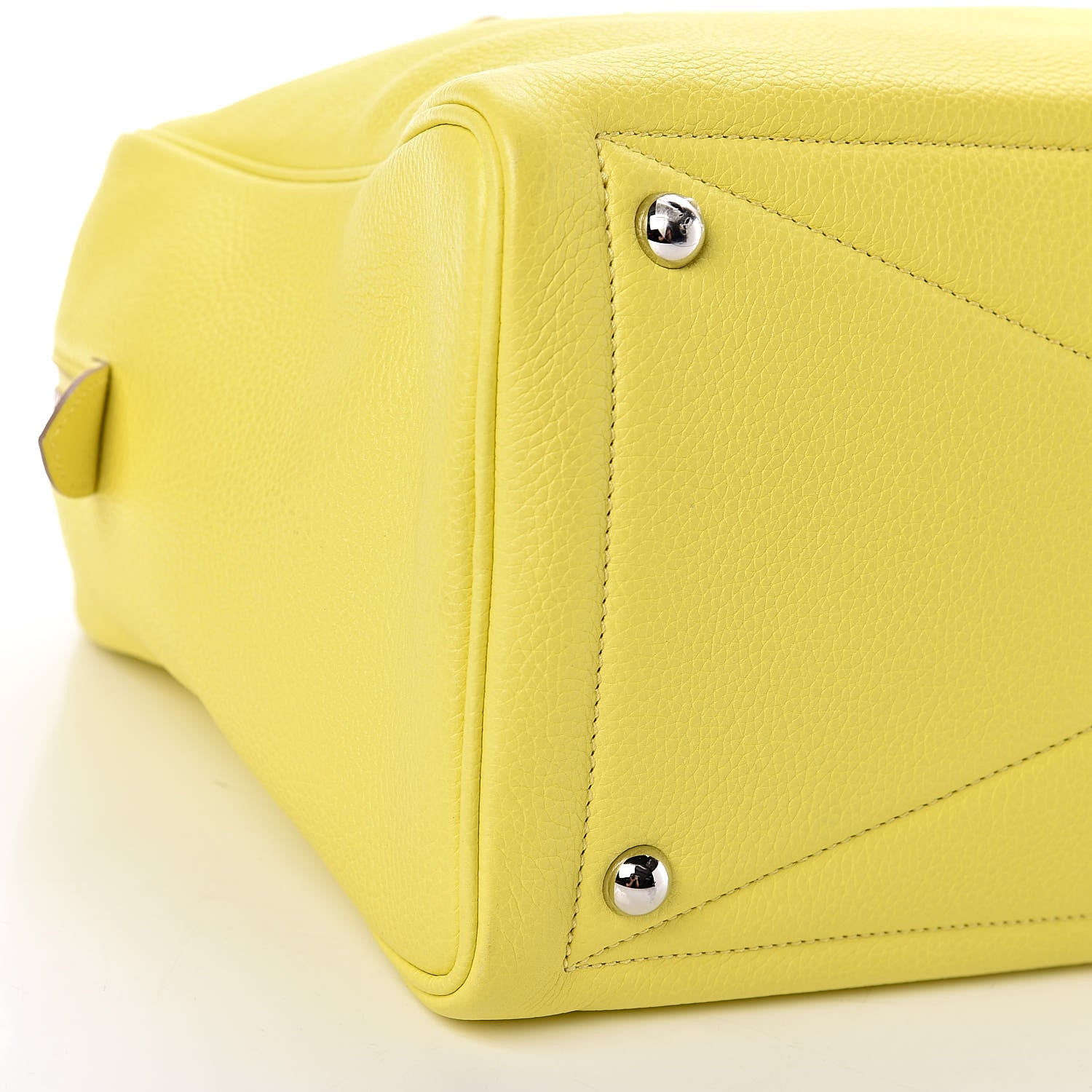 Hermes Veau Alamo Victoria II 35 Lime 8 of 11