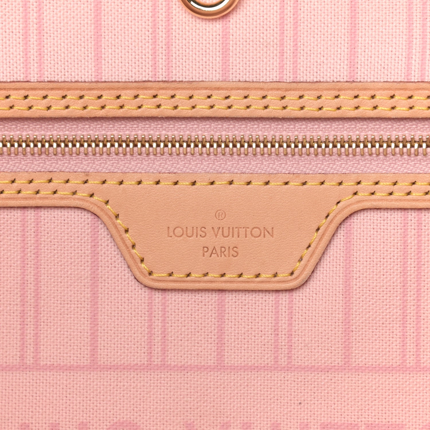 Louis Vuitton Damier Azur Neo Neverfull GM Rose Ballerine 7 of 9