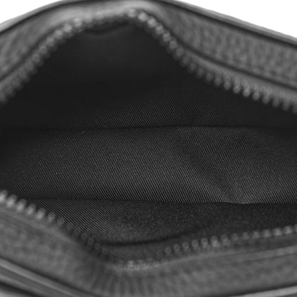Louis Vuitton Taurillon Monogram Uniformes Solar Ray Soft Pochette Volga Belt Bag Black 5 of 10
