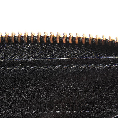 Gucci Guccissima Sukey Zip Around Wallet Black 5 of 6