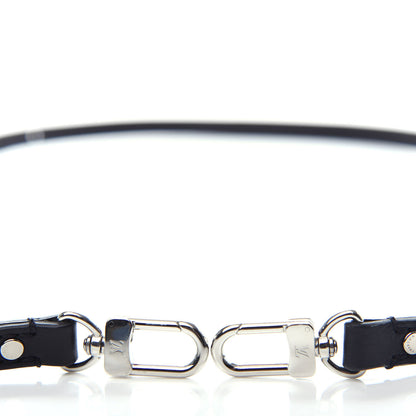 Louis Vuitton Calfskin Shoulder Strap Black 3 of 3