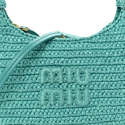 Miu Miu Crochet Mini Wander Hobo Giada 7 of 9