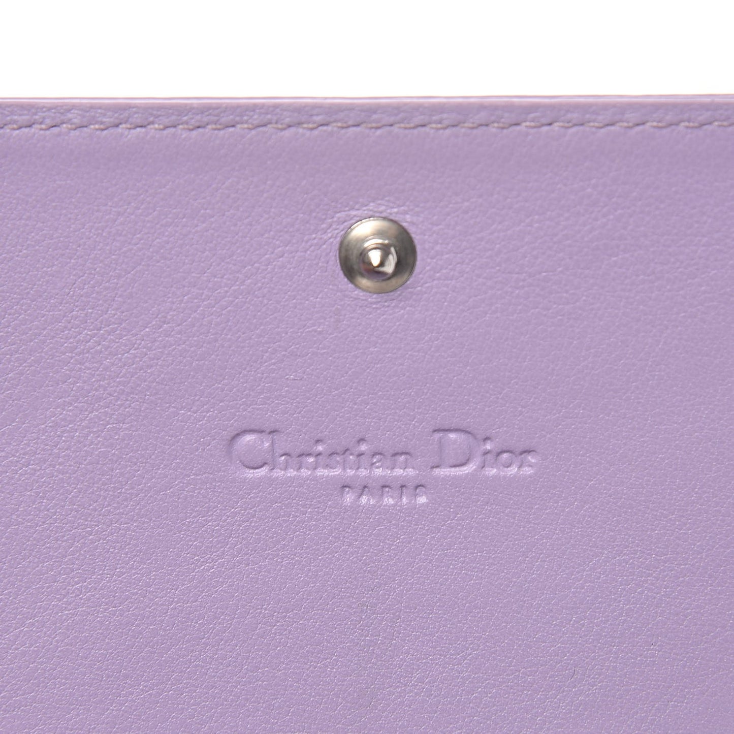 Patent Cannage Rendez-vous Chain Wallet Purple