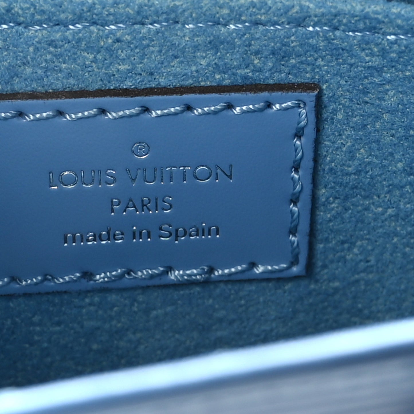 Epi Petit Sac Plat Bleuet