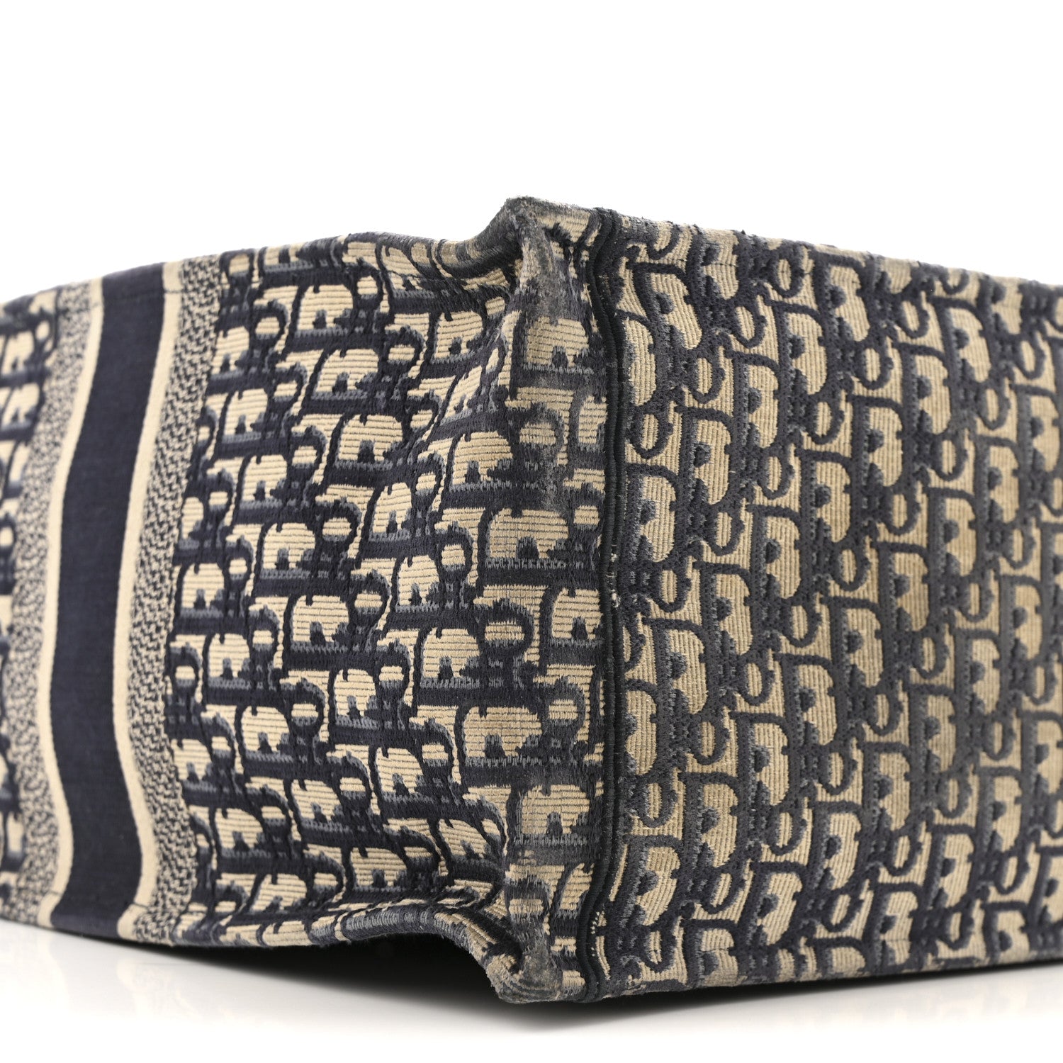 Christian Dior Oblique Large Book Tote Blue Multicolor 9 of 14