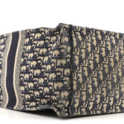 Christian Dior Oblique Large Book Tote Blue Multicolor 9 of 14