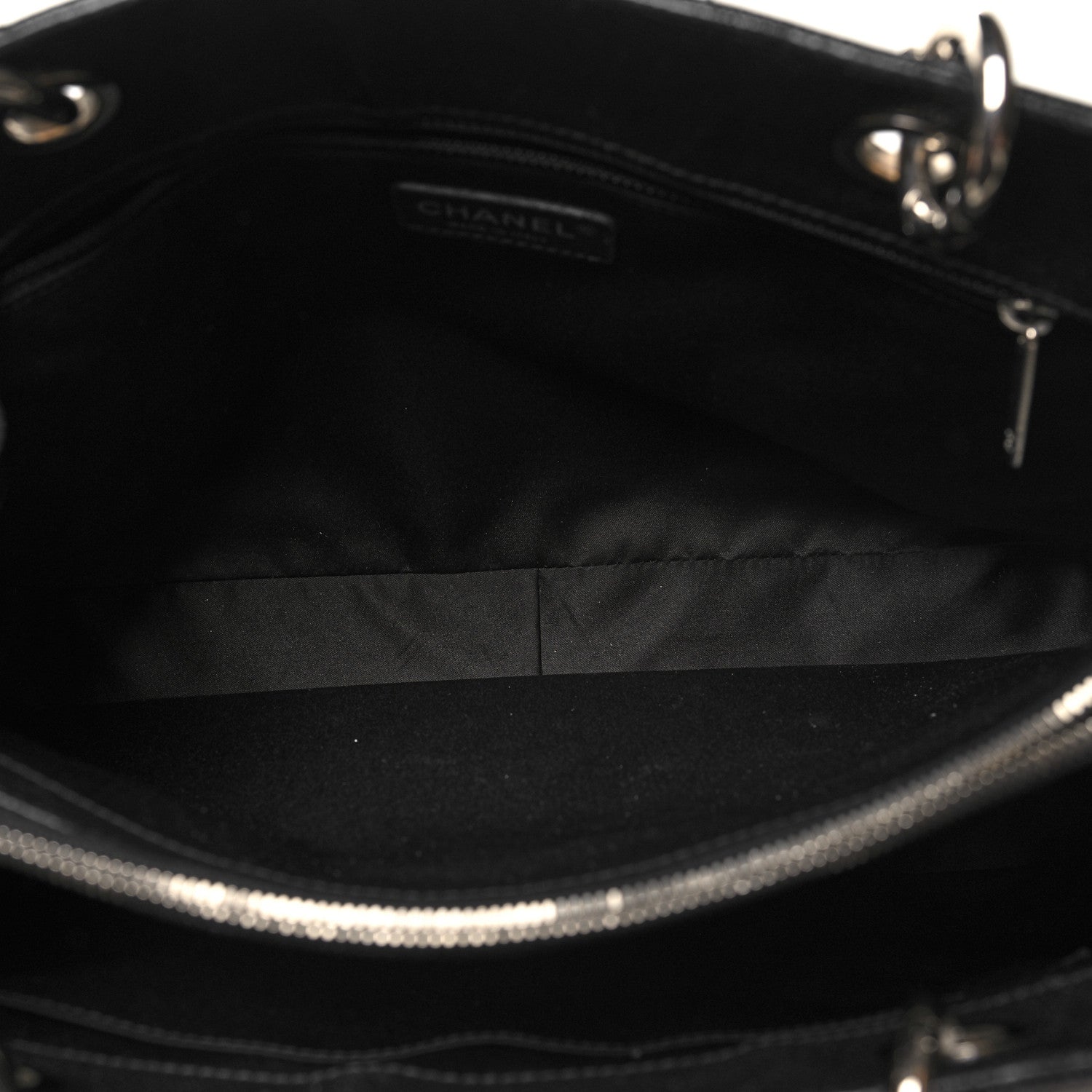 Chanel Caviar Quilted Grand Shopping Tote GST Black 5 of 13