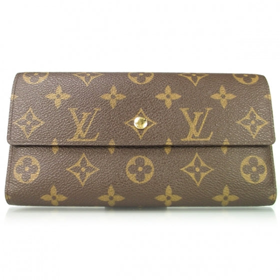 Louis Vuitton Monogram Porte Tresor International Wallet 1 of 7