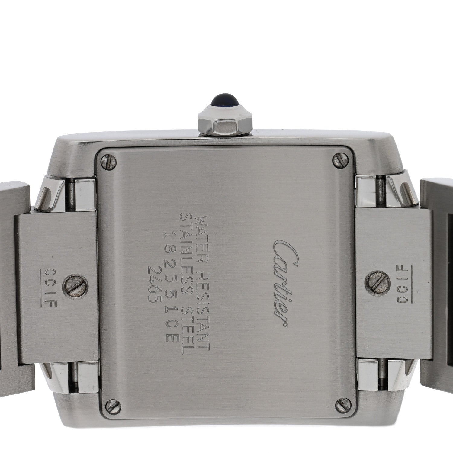 Cartier Stainless Steel 25mm Tank Francaise Quartz Watch 4 of 4