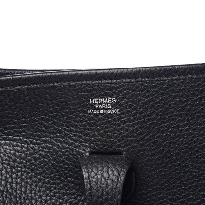 Hermes Taurillon Clemence Evelyne PM Black 6 of 11