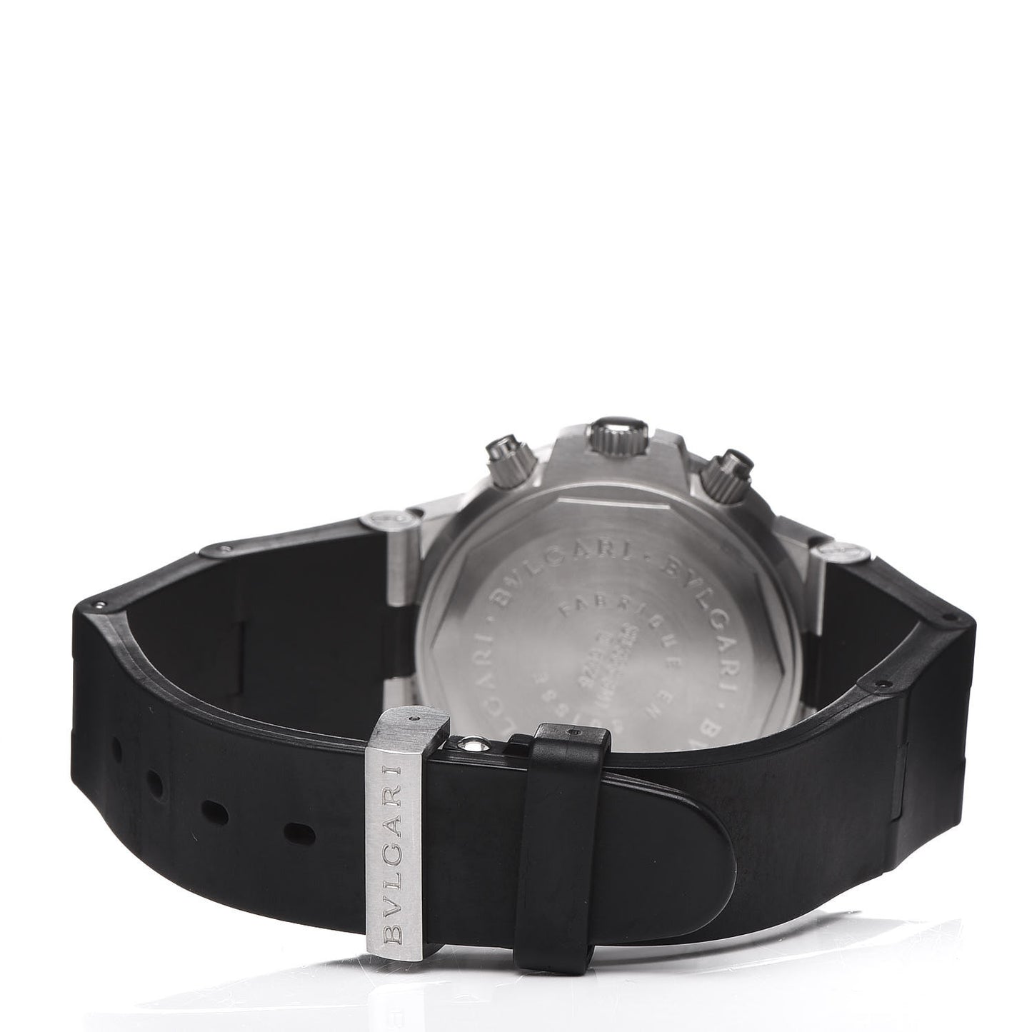 Stainless Steel Rubber 38mm Diagono Scuba GMT Automatic Watch Black