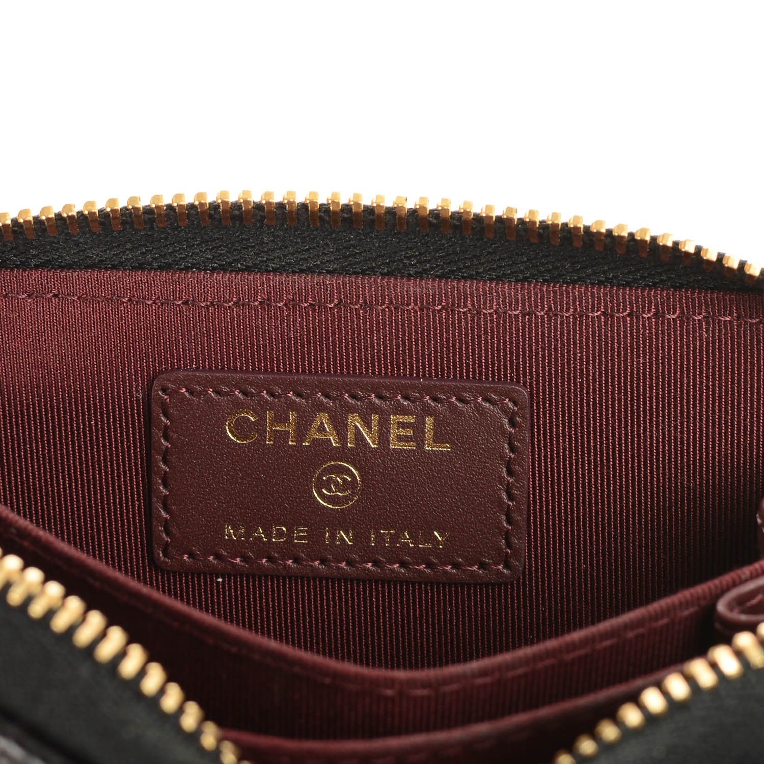 Chanel Caviar Quilted Zip Coin Purse Black 6 of 7