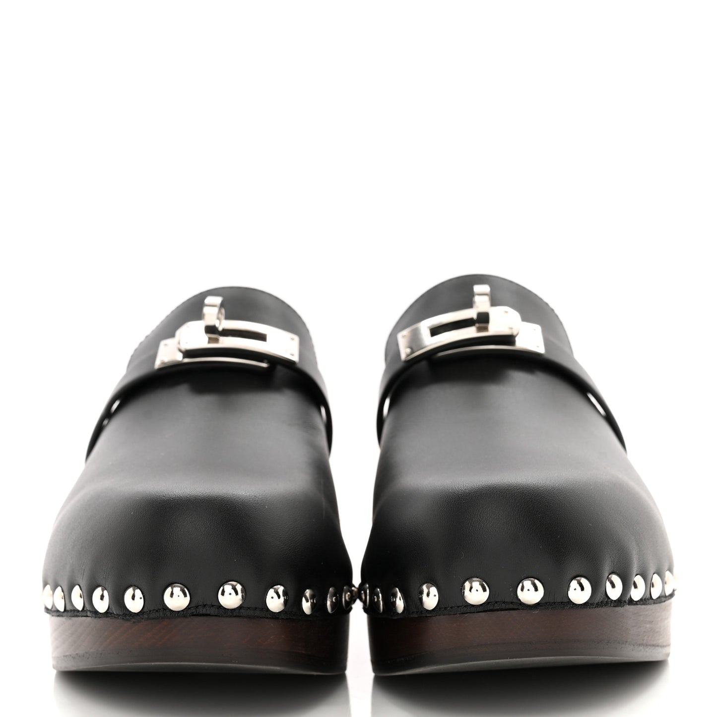 Calfskin Carlotta Mules 35 Black
