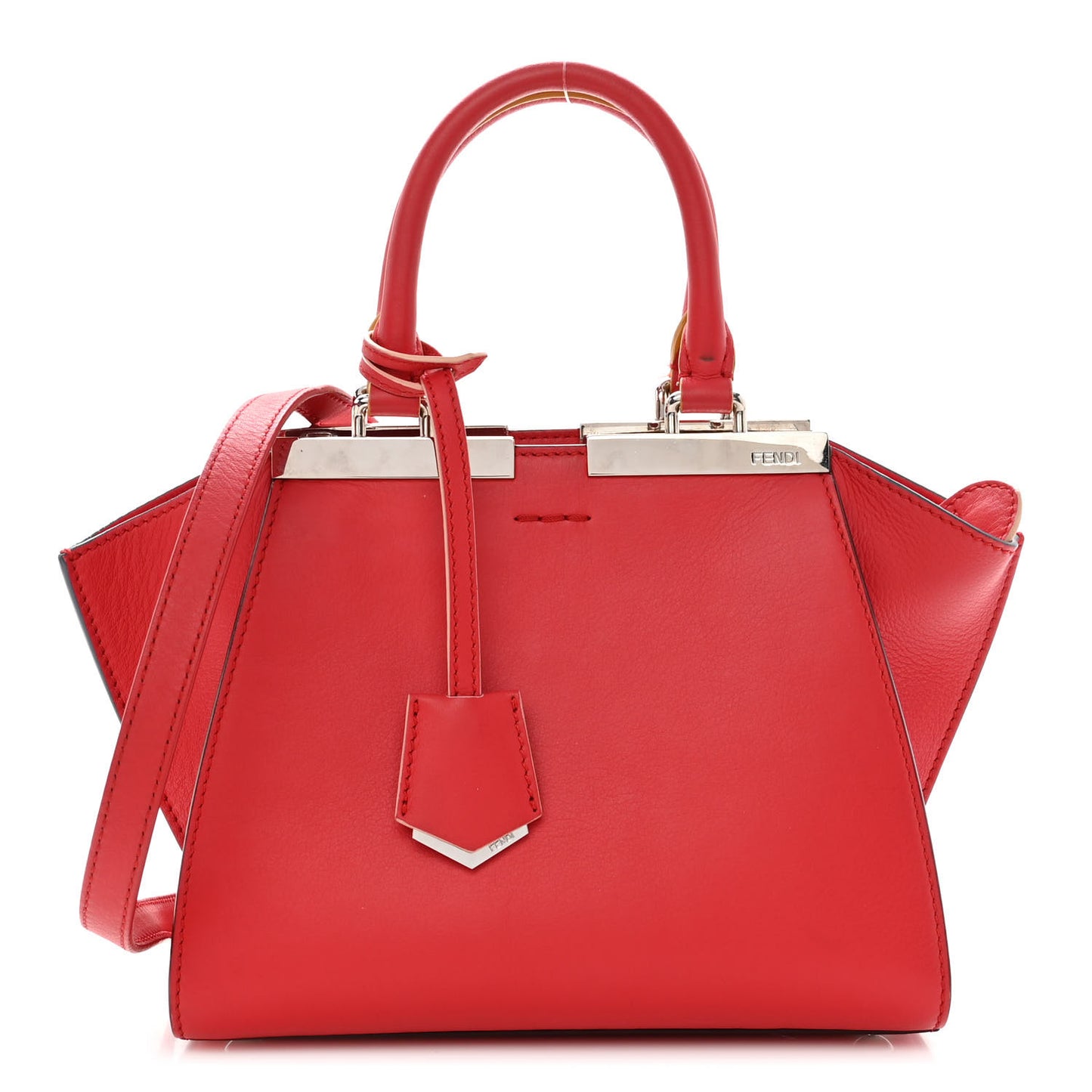 Vitello Dolce Mini 3jours Tote Fiamma