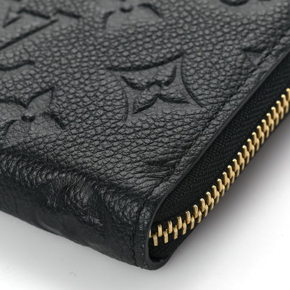 Louis Vuitton Empreinte Clemence Wallet Black 8 of 8
