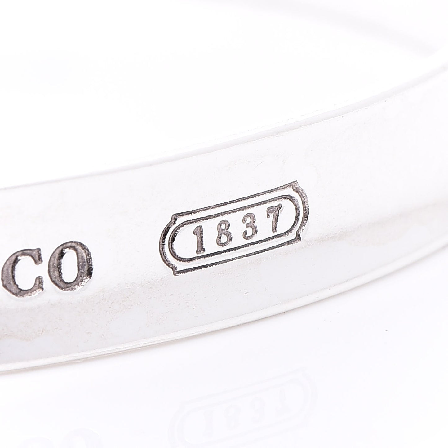 Sterling Silver 1837 Bangle Bracelet