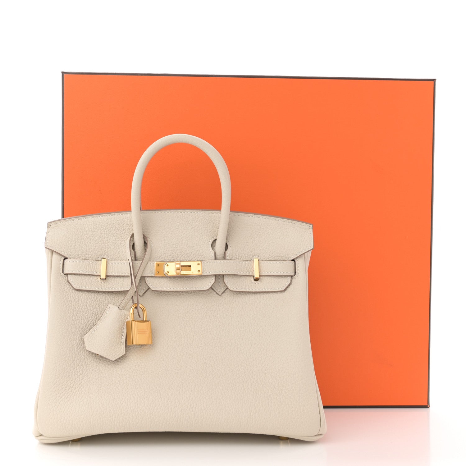 Hermes Togo Birkin 25 Craie 11 of 11