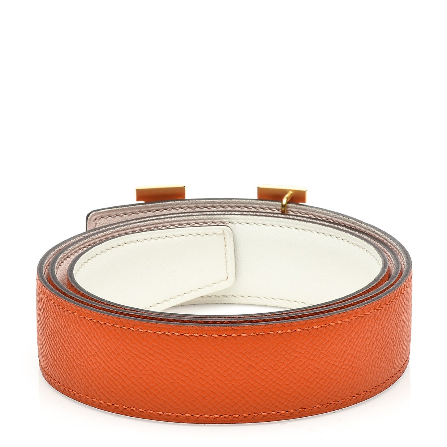 Swift Epsom 32mm H Belt 95 Feu White