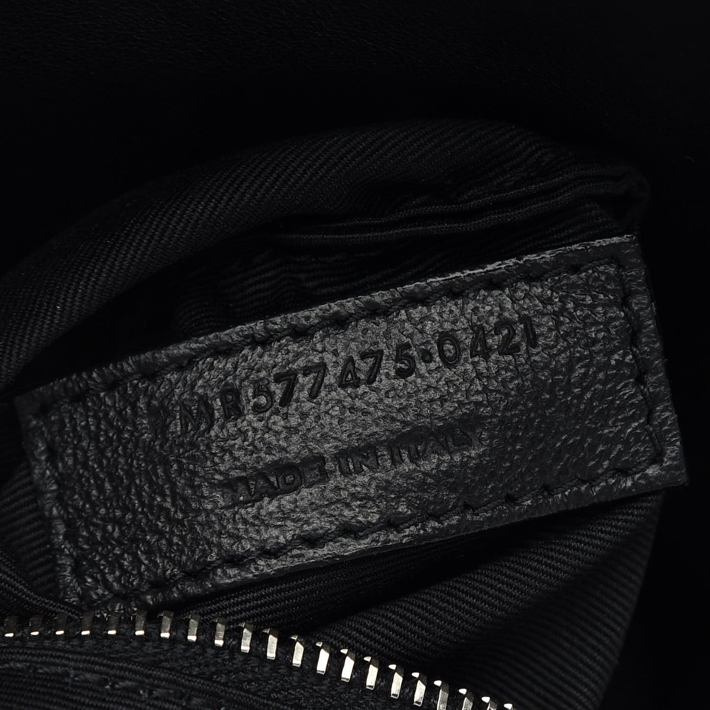 Lambskin Quilted Medium Loulou Puffer Monogram Chain Satchel Black