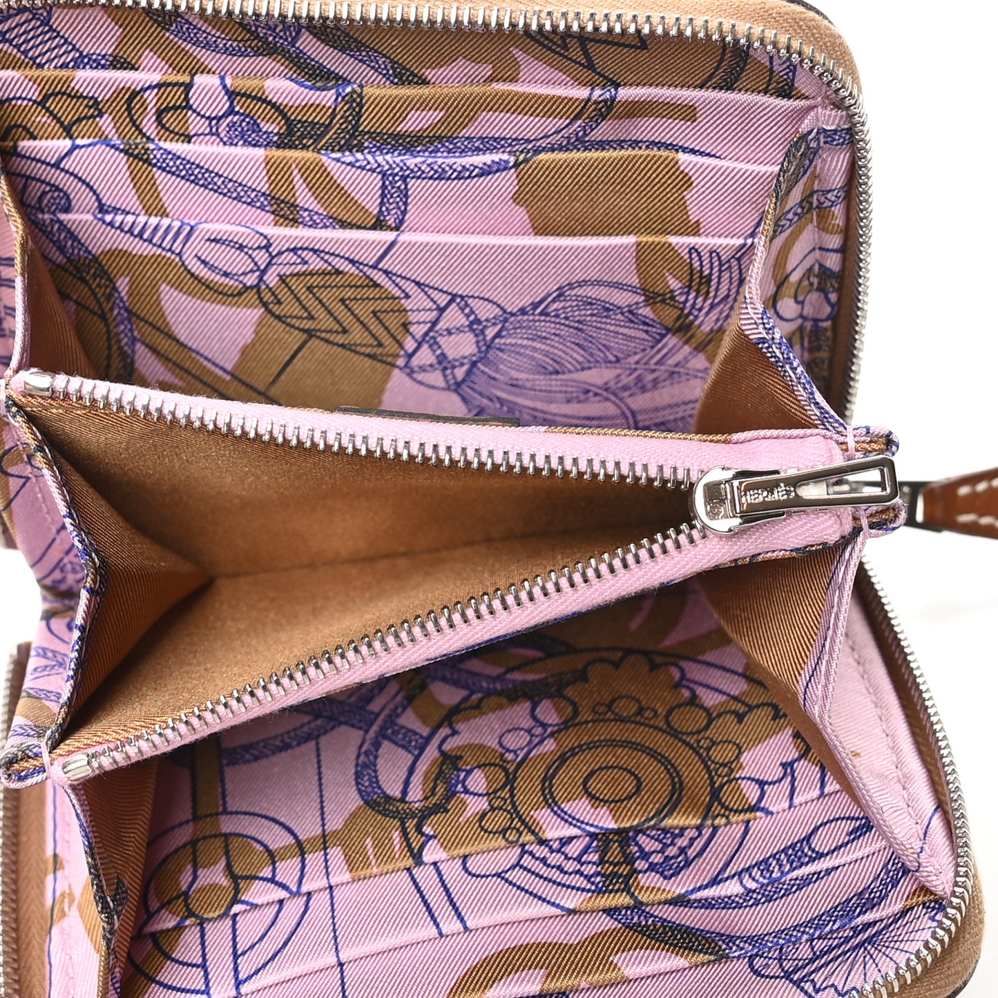 Epsom Silk'in Compact Wallet Chai