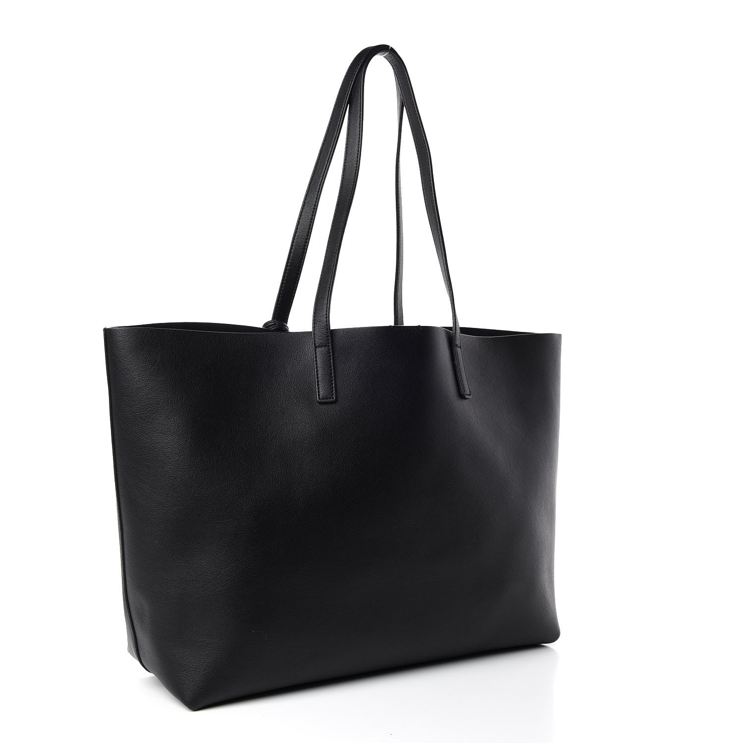 Saint Laurent Calfskin Large Shopping Tote Black 4 of 11