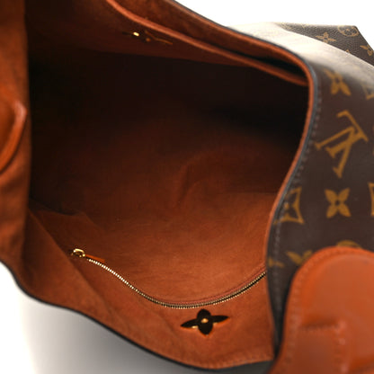 Louis Vuitton Monogram Flower Hobo Caramel 5 of 12