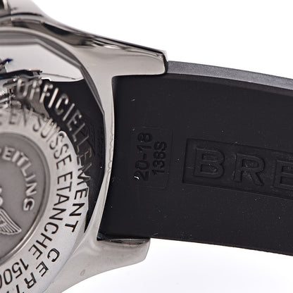 Breitling Stainless Steel Rubber 42mm SuperOcean Automatic Watch Orange A17360 7 of 9