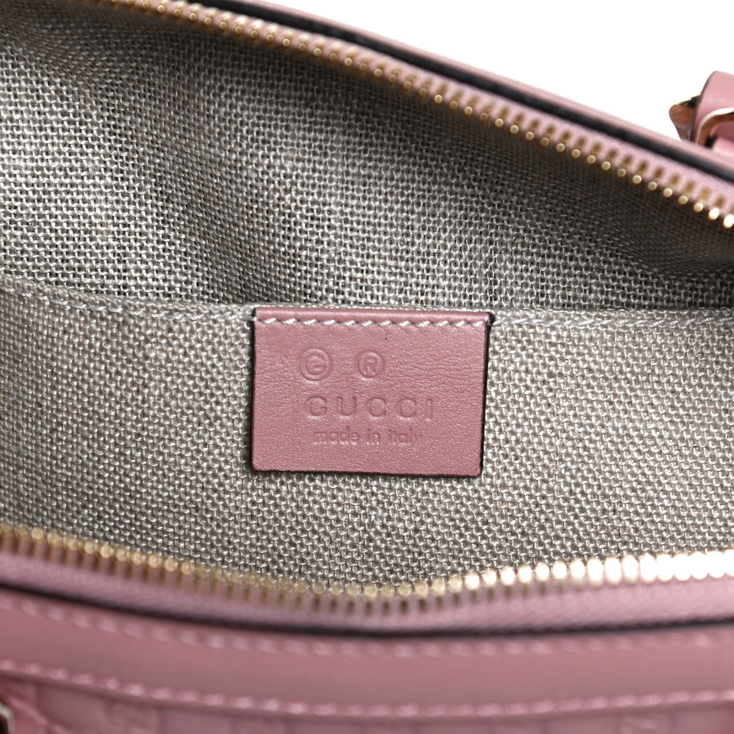 Microguccissima Mini Dome Bag Soft Pink