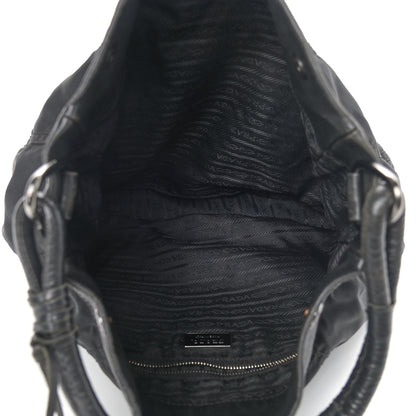 Prada Tessuto Nylon Nappa Soft Hobo Ardesia 4 of 14