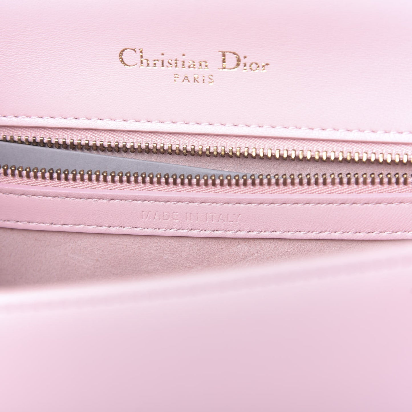 Lambskin Studded Small Diorama Flap Bag Pink