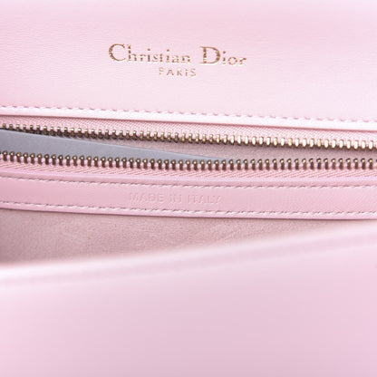 Christian Dior Lambskin Studded Small Diorama Flap Bag Pink 7 of 10