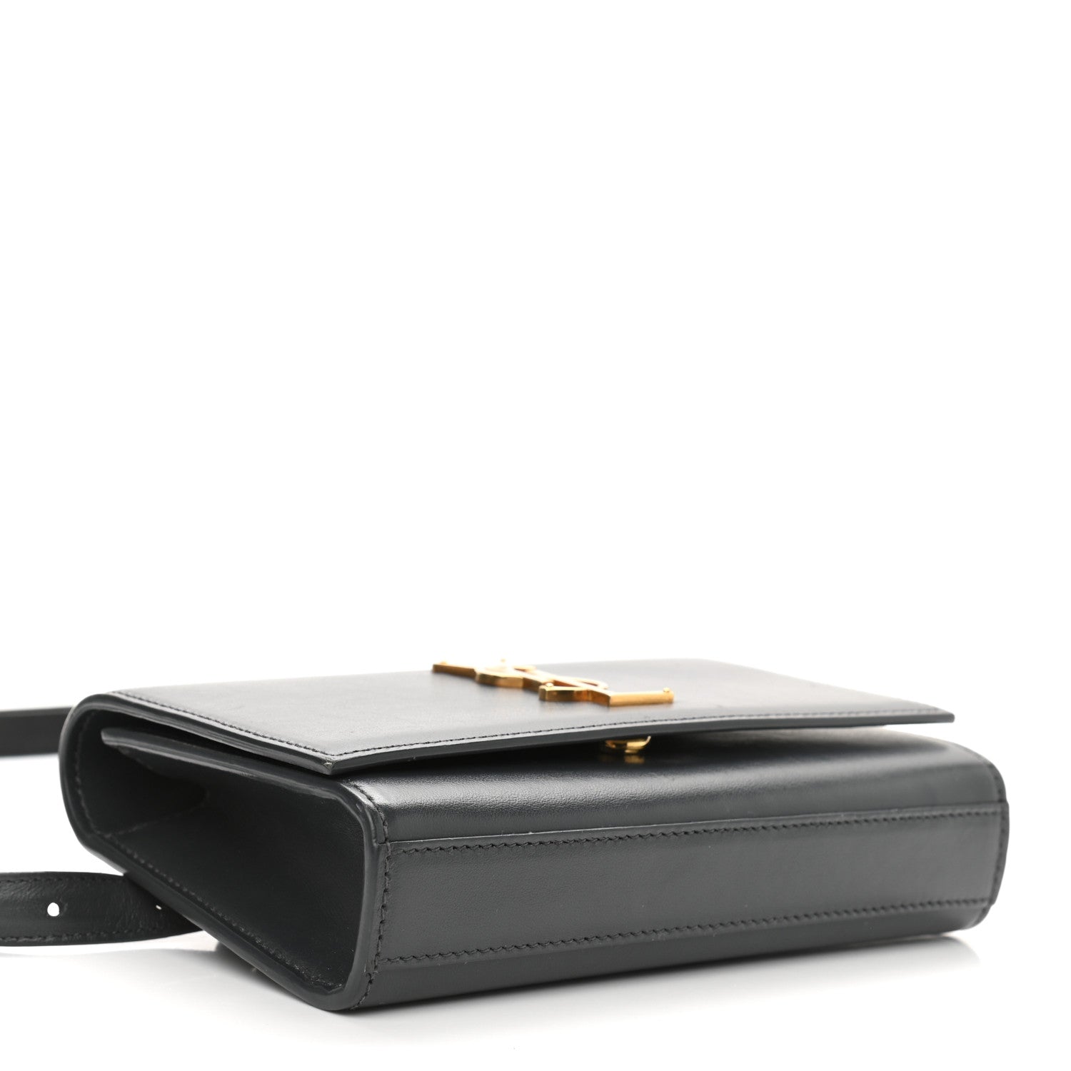 Saint Laurent Smooth Calfskin Monogram Kate Belt Bag Marine 3 of 10