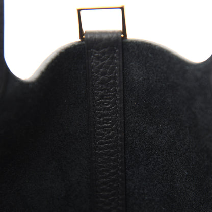 Hermes Taurillon Clemence Picotin Lock 18 PM Black 7 of 9