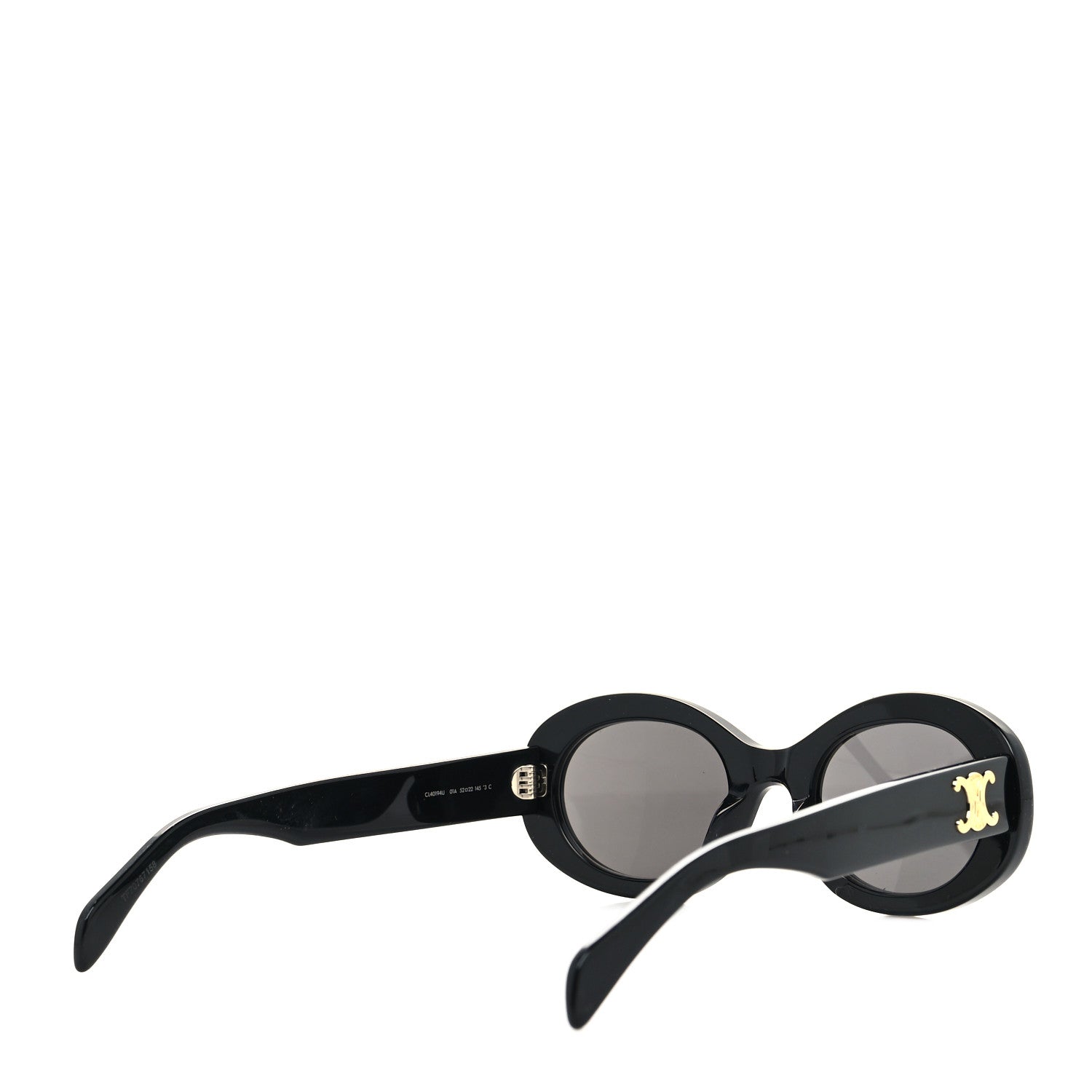 Celine Acetate Triomphe 01 Sunglasses CL 40194U Black 7 of 14