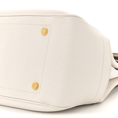 Tom Ford Calfskin Top Handle Bag Ivory 16 of 19